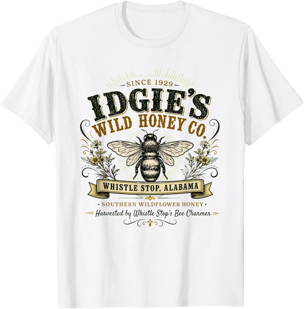 Idgie’s Wild Honey Co Southern Whistle Stop Café Vintage T-Shirt