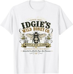 Idgie’s Wild Honey Co Southern Whistle Stop Café Vintage T-Shirt