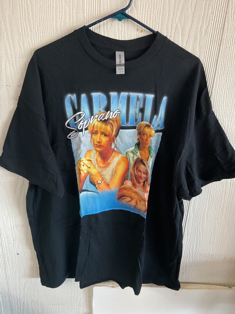 t shirt 2 xl print of carmela soprano