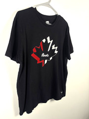 Roots Canada Mens Size M Velvet Logo T-Shirt