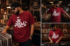 UNDERGROUND HIP HOP T SHIRT DOOMSDAY MF DOOM TAG MADVILLAIN DJ BEATS AND BARS