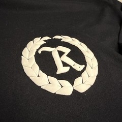 Represent Clo Signature Crew T Shirt Men XXL Black Spell Out Cotton Poly Blend