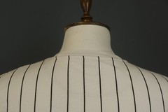 Karl Kani White Striped Short Sleeve Crew Neck Pullover Baseball T-Shirt Size S