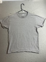 The Flat Head T Shirt Loopwheeled Cotton Mens 42 Made In Japan Gray