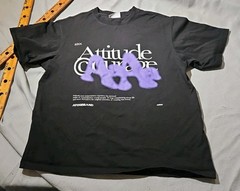 Atcg Brand Shirt Mens Medium Black Graffiti Graphic Print Streetwear Tee