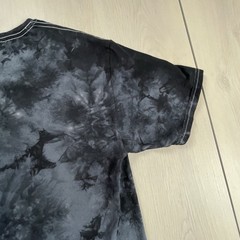 Street Fighter 2 Turbo Shirt Mens Medium Graphic Print Black Tie Dye Video Game