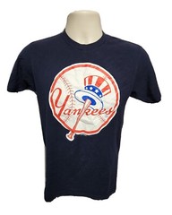 NY Yankees Adult Small Blue TShirt