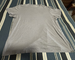 Lot of 2 XXL T-Shirts (1 Eddie Bauer-Solid Gray & 1 Graphic Adidas-Black)