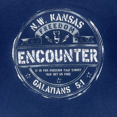 Gildan DryBlend Christian T-Shirt N.W. Kansas Freedom Encounter Tee Large