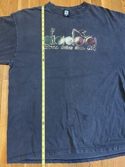 Vintage Diadora Graphic “Italian Soccer” Streetwear T-Shirt Black Size XL
