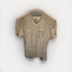 BKC Brooklyn Cloth V Neck T Shirt Heather Gray Short Sleeve Basic Mens Small NWT