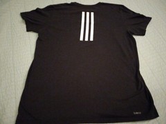 Men’s Large Adidas Black Classic Text T Shirt The Go-To Tee