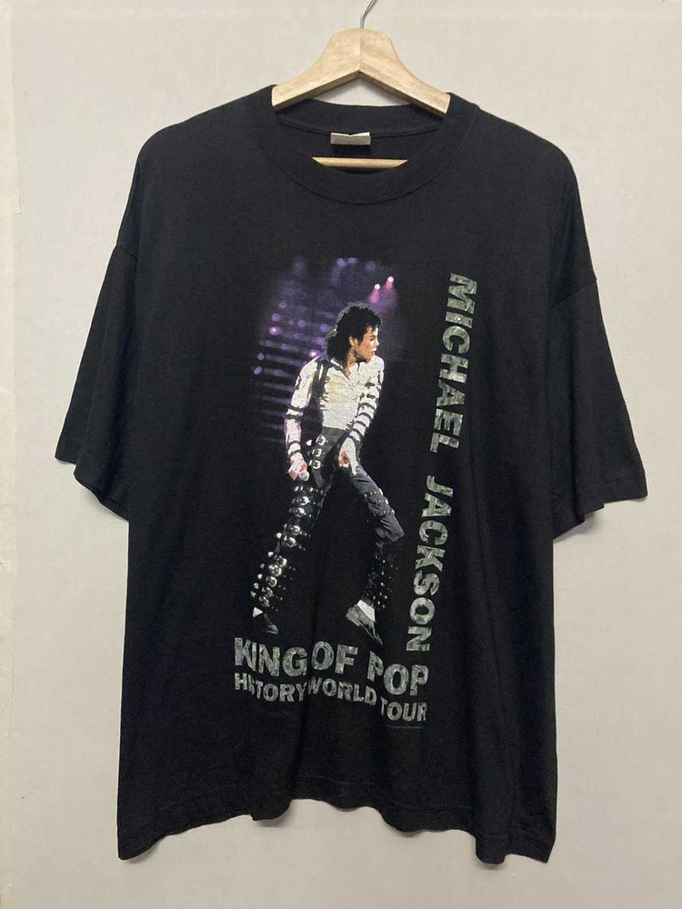 Vintage 1996 Michael Jackson History World Tour T-shirt