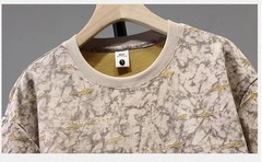Men’s Ripped Streetwear Vintage Distressed Oversized Cotton Graphic T-Shirt