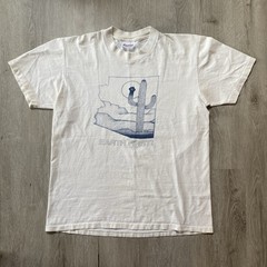 Vintage 80s EARTH FIRST! Tee Shirt Medium Radical Environmental Activism 1987 ✊