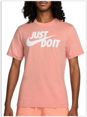 NWT Nike Sportswear JDI Just Do It Tee, light salmon AR5006-824