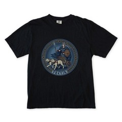 Freyja Norse Goddess T-Shirt | Viking Mythology Cat Chariot Unisex Tee