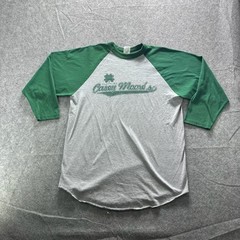 Casey Moore’s Shirt Mens L Augusta Sportswear Gray Raglan 3/4 Sleeve Tempe AZ