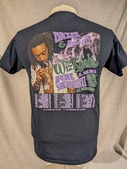 WIZ KHALIFA RAE SREMMURD DAZED AND BLAZED SUMMER TOUR 2018 Black T-shirt Size M