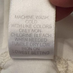 Fear Of God Tank Top Mens S White FOG Collection Two Longline Jersey Relaxed