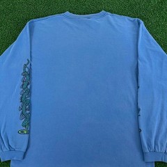 Rare Vintage 90s Ocean Pacific Surf Snake Long Sleeve Graphic Tshirt