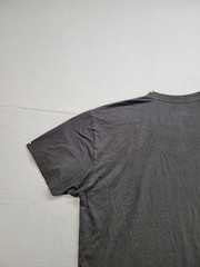 Fresh Men Shirt L Gray Short Sleeve Crew Neck Flat Front Comfort Pullover Tee