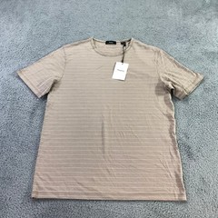 Theory Shirt Mens Small S Taper Precise 100% Pima Cotton Pocket Tee White $95