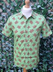 Boys Disney Parks – Pizza Planet Woven Button Shirt | BNWT | X-Small Toy Story