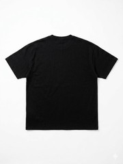 Left Point Men’s Short Sleeve Crew Neck Graphic Chain Rhinestone T-Shirt Black L