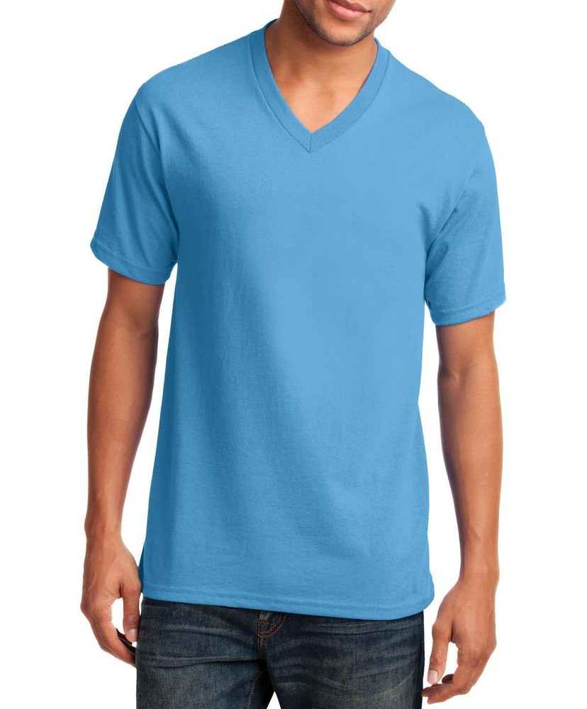 Just Blanks Men’s Core Cotton V-Neck T-Shirt – JBPC54V