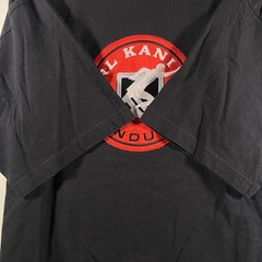 Vintage 90s Karl Kani Endurance Men’s Rap 2Pac 3D-Logo Heavyweight T Shirt (2XL)