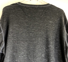 Robert Graham Men’s Sz XL Dark Gray Pullover Tee T-Shirt Long Sleeve 100% Cotton