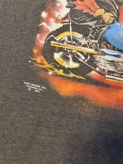 RARE 1990 Runnin with the devil just brass 3d emblem shirt. Thin and faded Xl