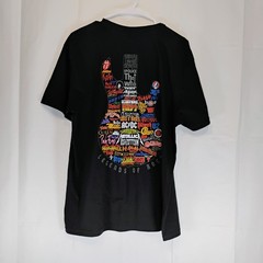Gildan Legends of Rock Music Shirt Men L Guitar Peace 60s 70s 80s 90s