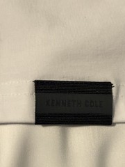 Kenneth Cole Men’s City Dweller Logo T-Shirt Crew Neck Cotton Black White Short…