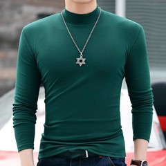 Stylish Mens Half Turtleneck Long Sleeve Thermal Tops for Every Season Wear