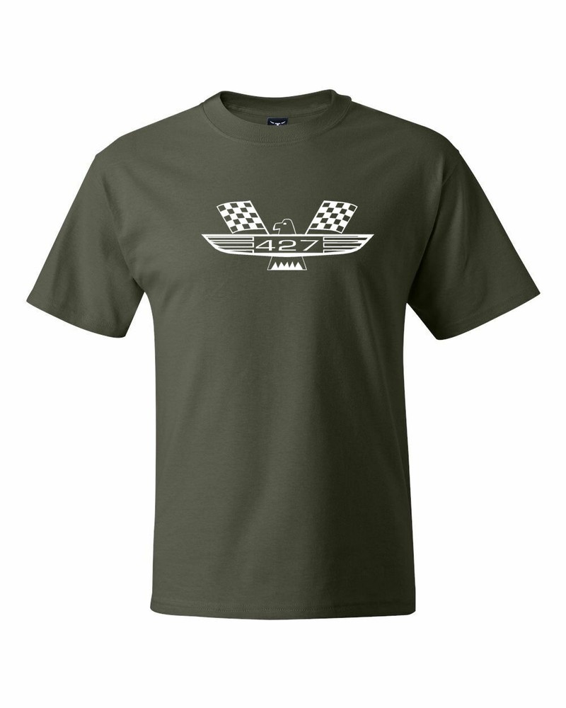FORD 427 CLASSIC Car logo vintage Tshirts S-5XL