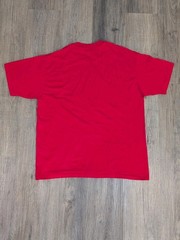 Vintage Hanes Shirt Mens XL Heavyweight 50/50 Red Blank Single Stitch 90s Y2K
