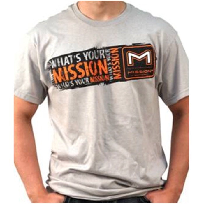 Mission Archery What’s Your Mission Short Sleeve Tee (Grey) 70156