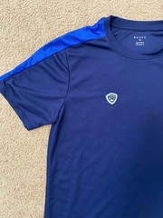 Rosso Shirt Mens Medium Navy Blue Performance Tee