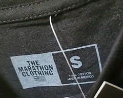 NWT The Marathon Clothing Crenshaw Tshirt Black Grey Small Cr70 Excellent New