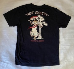 Riot Society Fiesta Til Death Graphic Tee Black Size M Men’s Unisex USA