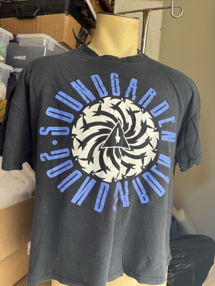 Vintage 1992 SOUNDGARDEN Tshirt Badmotorfinger Single Band Tee Rare Grunge