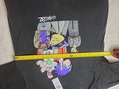 Gorillaz Band Rare Music T-Shirt Sz Medium Spray Paint Hot Topic