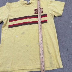 VTG 80s Paint Splatter Hi Cru Stedman T Shirt Mens M Super Shops Automotive Thin