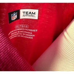 NFL Team Apparel Atlanta Falcons Mens T-Shirt Red XL Short Sleeve Graphic Tee