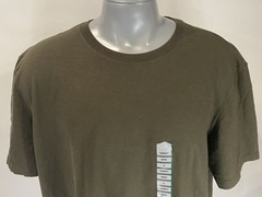 Duluth Trading Mens XL Standard Fit Longtail T-Shirt Short Sleeve Tee Olive New