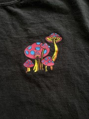 Alab T-Shirt LargeMagic Mushroom Wizard Psychadelic Psilocybin Skater Streetwear