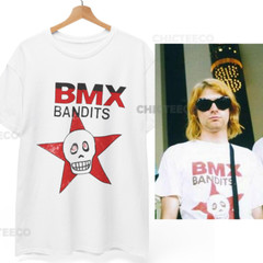 BMX Bandits Shirt Kurt Cobain Nirvana Grunge 80s Cult Movie Unisex Tee