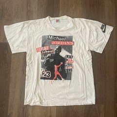 Vintage 90s Michael Jordan’s Flight School Nike Single Stitch Tshirt Size Large